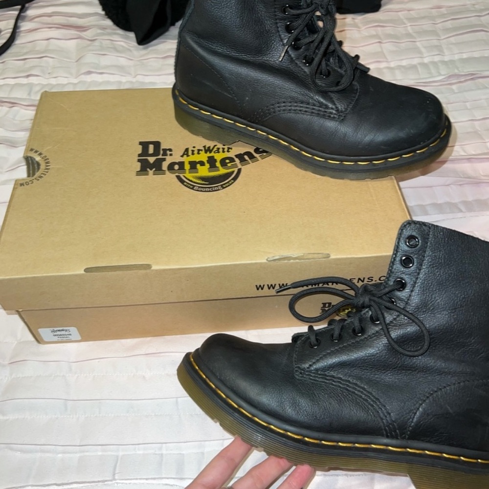 Doc Marten black boots great condition